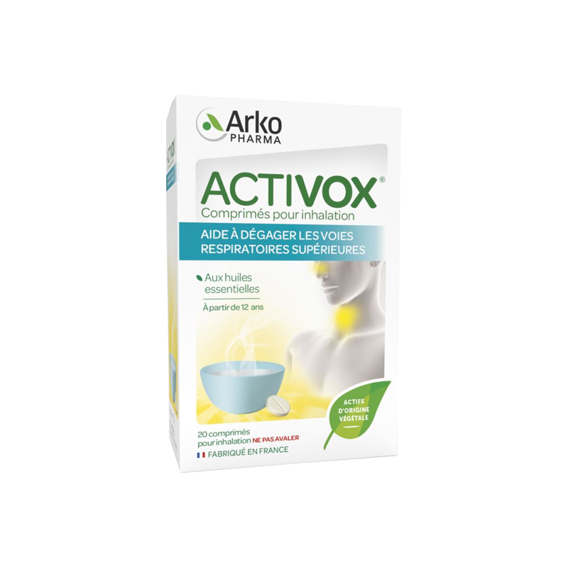 Arkopharma Activox 20 Comprimés pour inhalation Arkopharma Activox 20 Comprimés pour inhalation