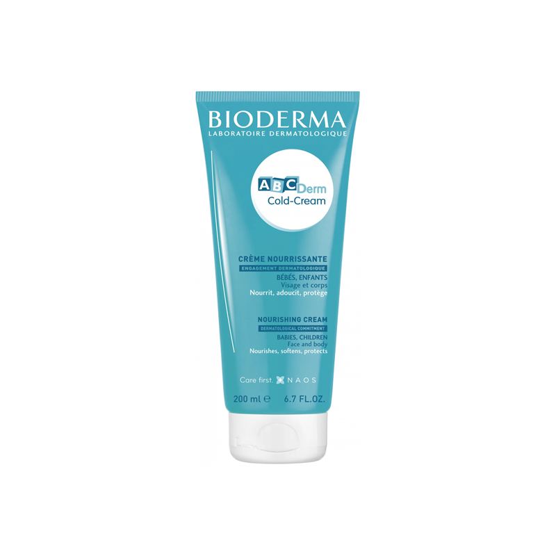 Bioderma ABCDerm cold cream crème visage et corps 200ml Bioderma ABCDerm cold cream crème visage et corps 200ml