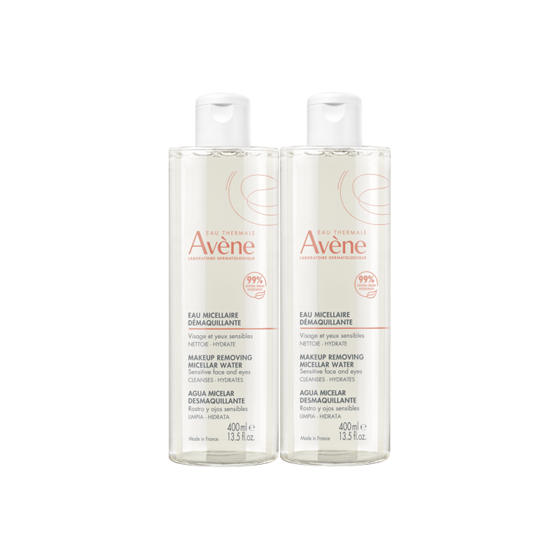 Avène Eau micellaire démaquillante lot de 2x400ml Avène Eau micellaire démaquillante lot de 2x400ml