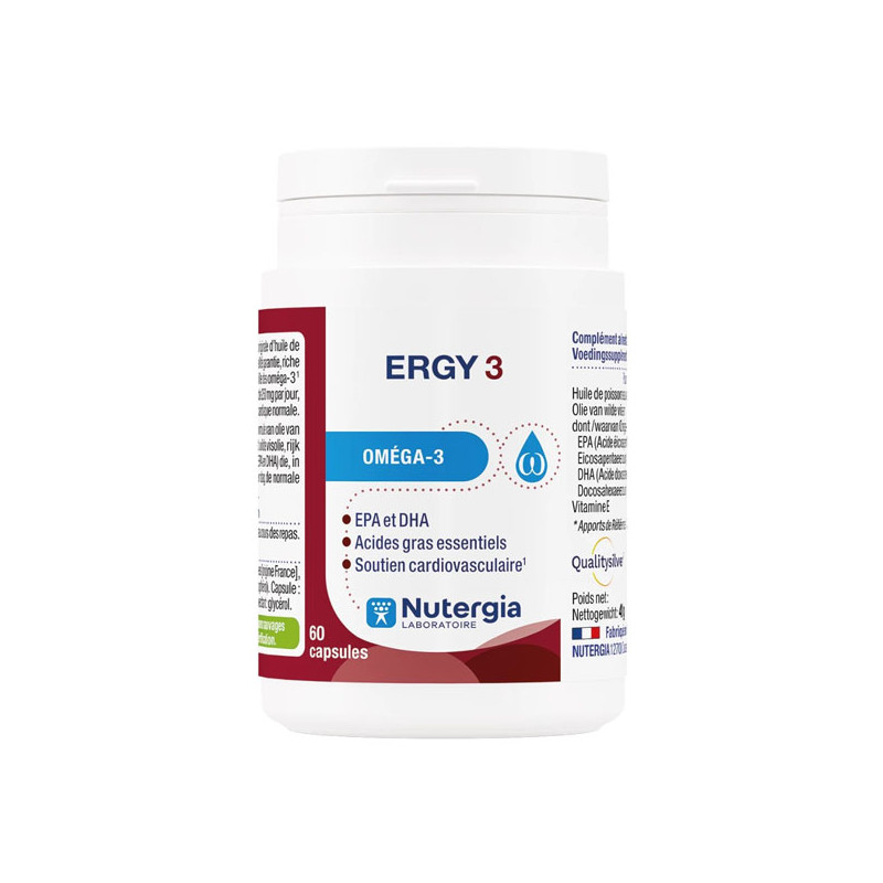 Nutergia Ergy 3 - 60 capsules Nutergia Ergy 3 - 60 capsules