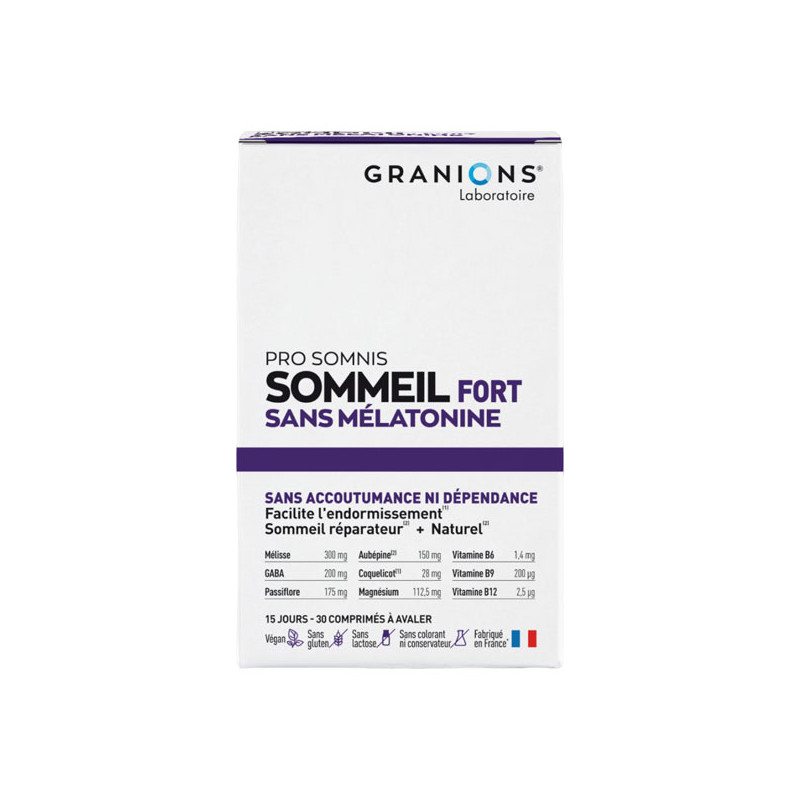 Granions Somdor+ Fort 30 comprimés Granions Somdor+ Fort 30 comprimés