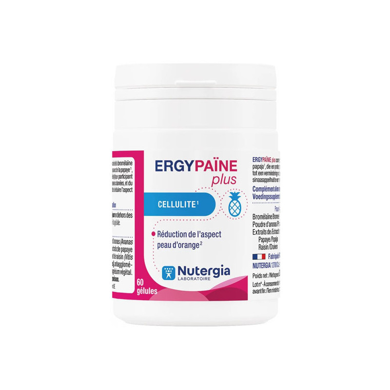 Nutergia Ergypaïne Plus 60 gélules