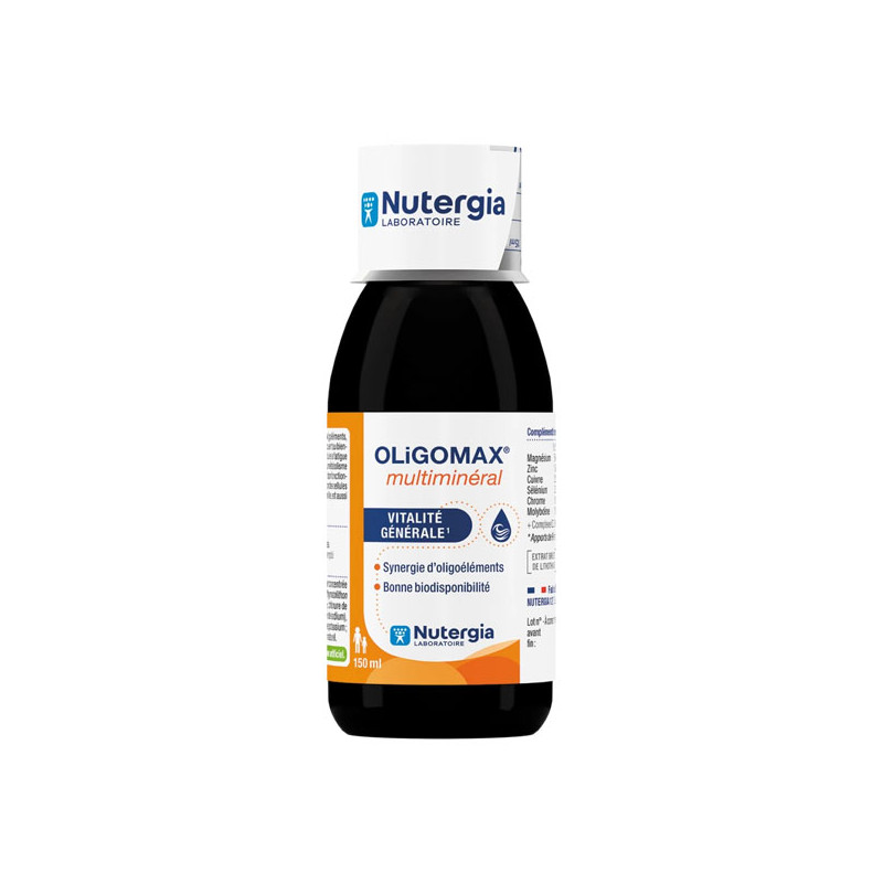 Nutergia Oligomax Multiminéral 150ml Nutergia Oligomax Multiminéral 150ml