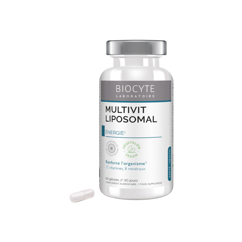 Biocyte Multivit Liposomal 60 gélules Biocyte Multivit Liposomal 60 gélules