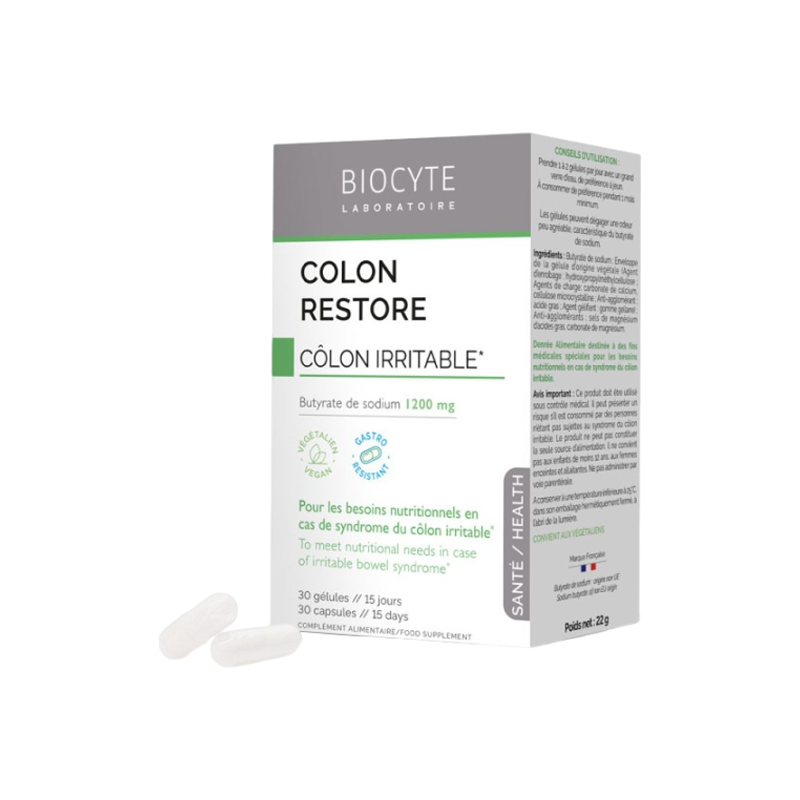 Biocyte Colon Restore 30 gélules