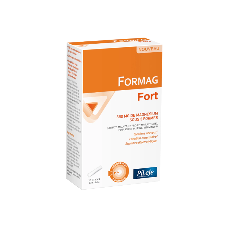 Pileje Formag Fort goût pêche 15 sticks Pileje Formag Fort goût pêche 15 sticks