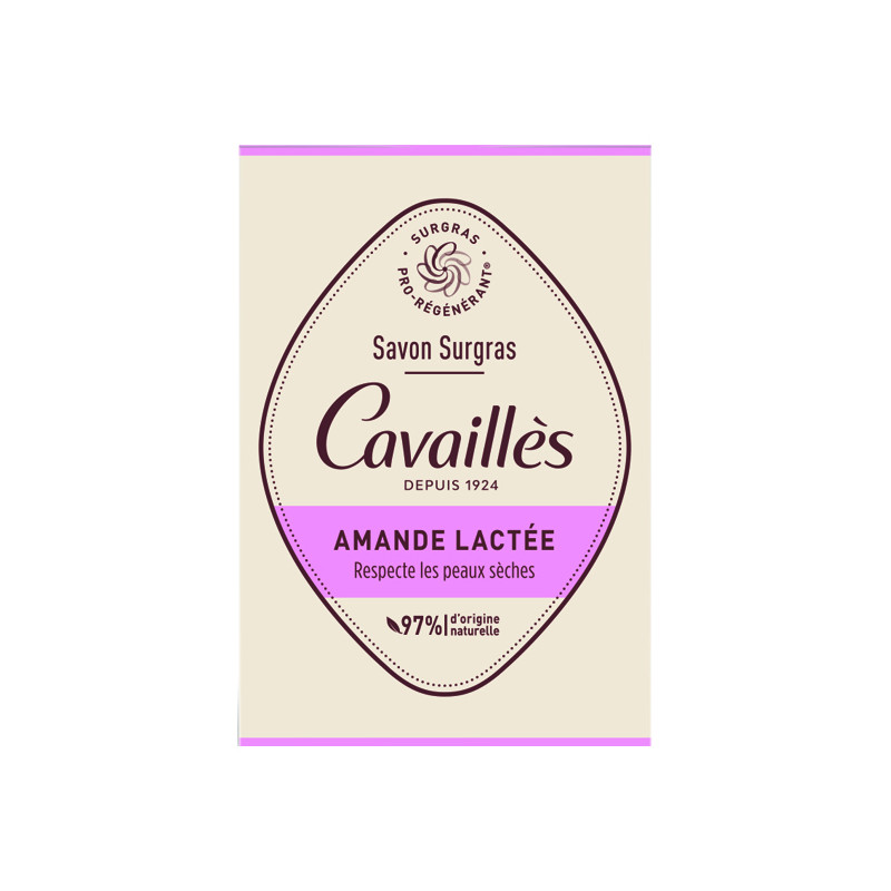 Cavaillès Savon Surgras Amande Lactée 100gr Cavaillès Savon Surgras Amande Lactée 100gr
