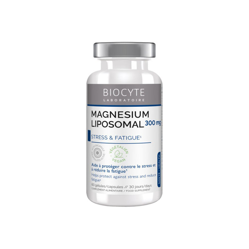 Biocyte Magnésium Liposomal 60 gélules Biocyte Magnésium Liposomal 60 gélules