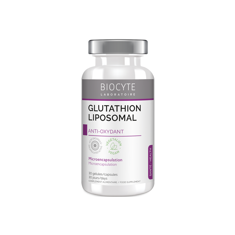 Biocyte Glutathion Liposomal 30 gélules Biocyte Glutathion Liposomal 30 gélules