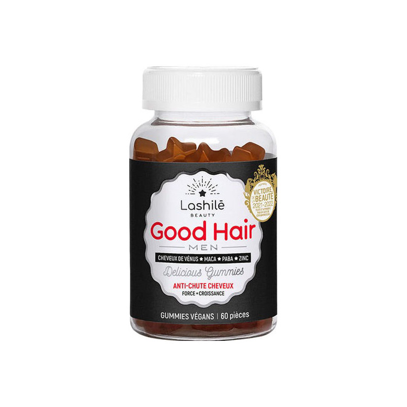 Lashilé Good Hair Men anti-chute 60 gummies Lashilé Good Hair Men anti-chute 60 gummies
