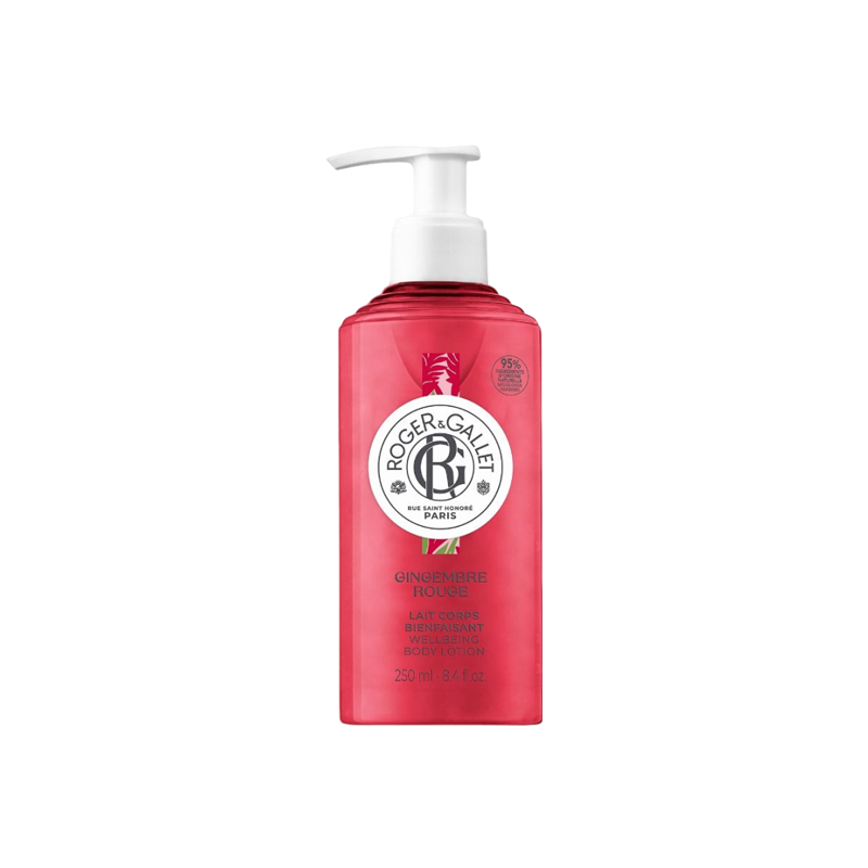 Roger & Gallet Gingembre Rouge lait corps bienfaisant 250ml Roger & Gallet Gingembre Rouge lait corps bienfaisant 250ml