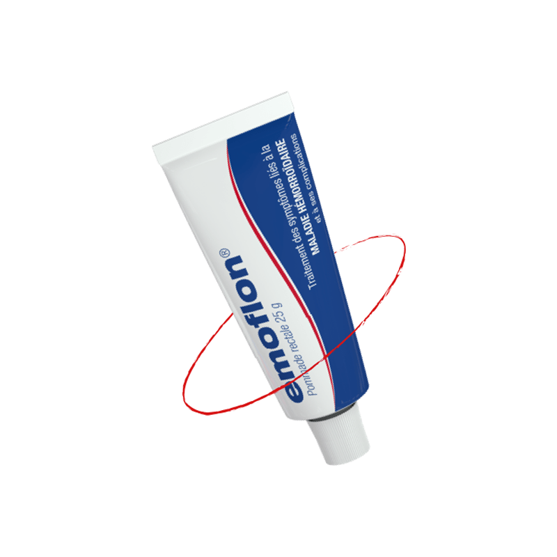 Emoflon pommade rectale - maladie hémorroïdaire 25gr Emoflon pommade rectale - maladie hémorroïdaire 25gr