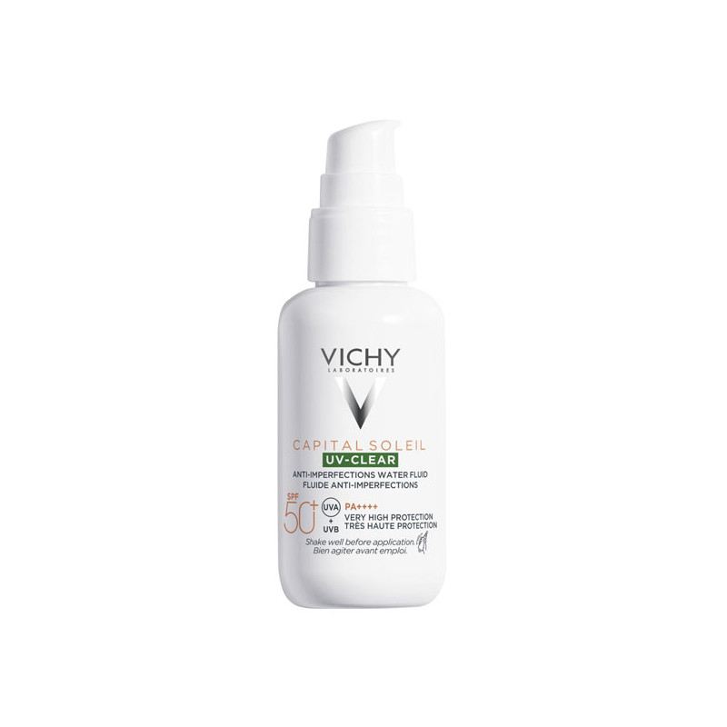 Vichy Capital Soleil UV-Clear flude anti-imperfections SPF50+ 40ml Vichy Capital Soleil UV-Clear flude anti-imperfections SPF50+ 40ml
