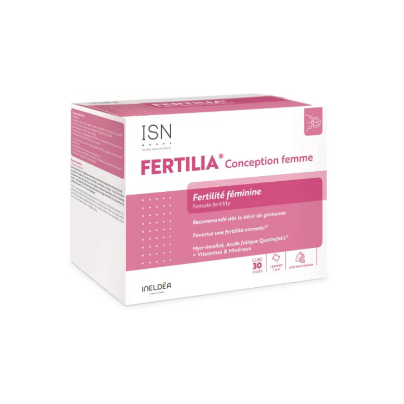 Ineldea Santé Naturelle Fertilia Conception femme 30 sachets Ineldea Santé Naturelle Fertilia Conception femme 30 sachets