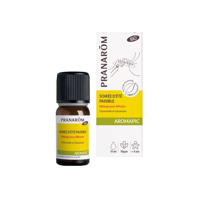 Pranarôm Aromapic Soirée d'Été Paisible bio 10ml Pranarôm Aromapic Soirée d'Été Paisible bio 10ml