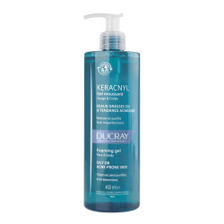 Ducray Keracnyl Gel moussant visage & corps 400ml