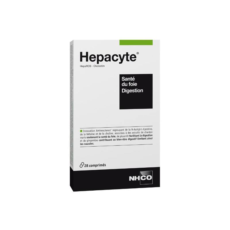Nhco Hepacyte santé du foie digestion 28 comprimés Nhco Hepacyte santé du foie digestion 28 comprimés