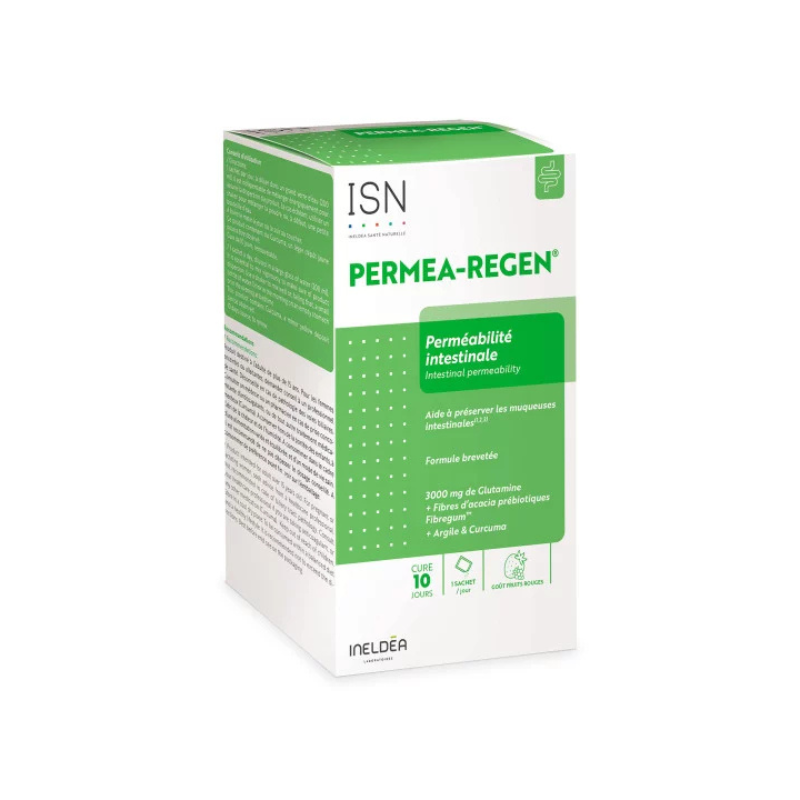 Ineldea Santé Naturelle Permea-Regen Perméabilité intestinale 10 sachets Ineldea Santé Naturelle Permea-Regen Perméabilité intestinale 10 sachets