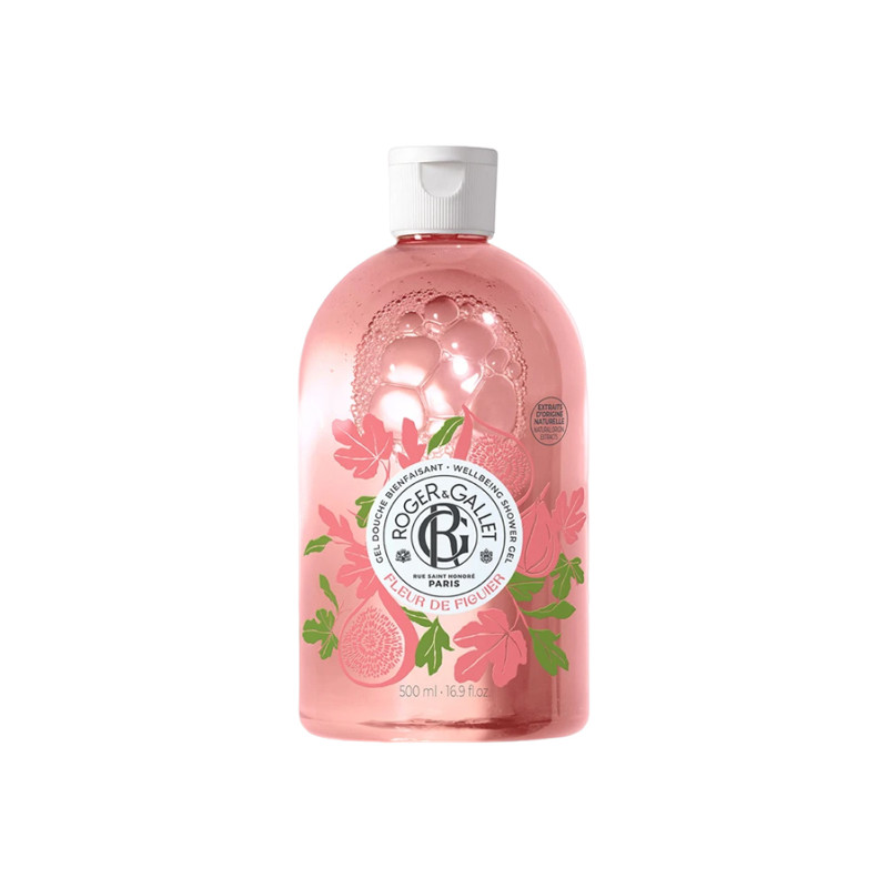 Roger & Gallet Fleur de figuier Gel douche bienfaisant 500ml Roger & Gallet Fleur de figuier Gel douche bienfaisant 500ml
