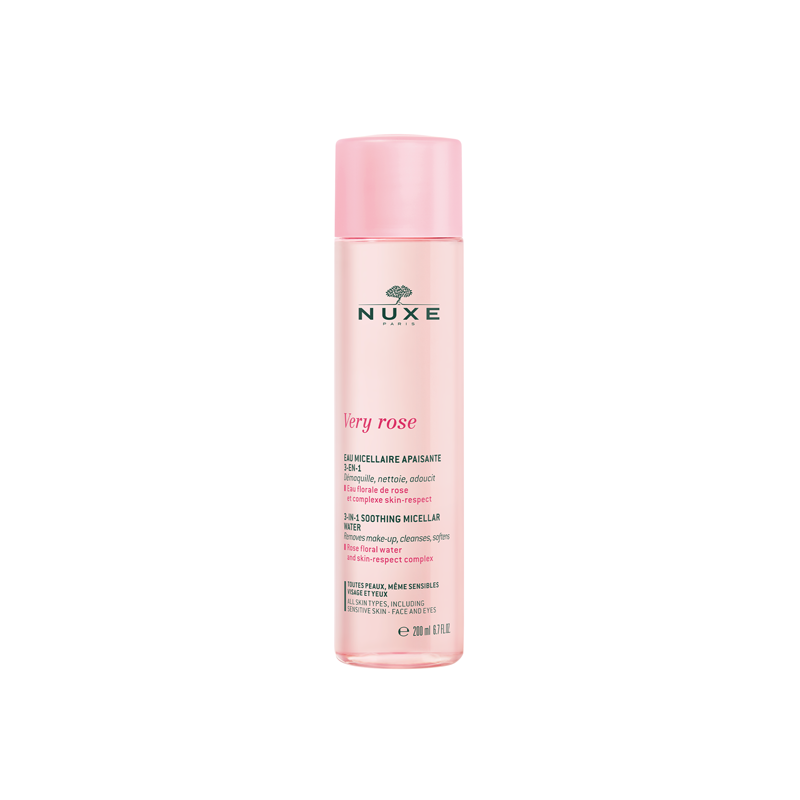 Nuxe Very Rose Eau micellaire apaisante 3-en-1 - 200ml Nuxe Very Rose Eau micellaire apaisante 3-en-1 - 200ml