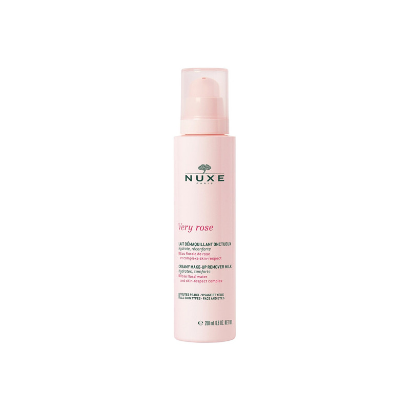 Nuxe Very Rose Lait démaquillant onctueux 200ml Nuxe Very Rose Lait démaquillant onctueux 200ml