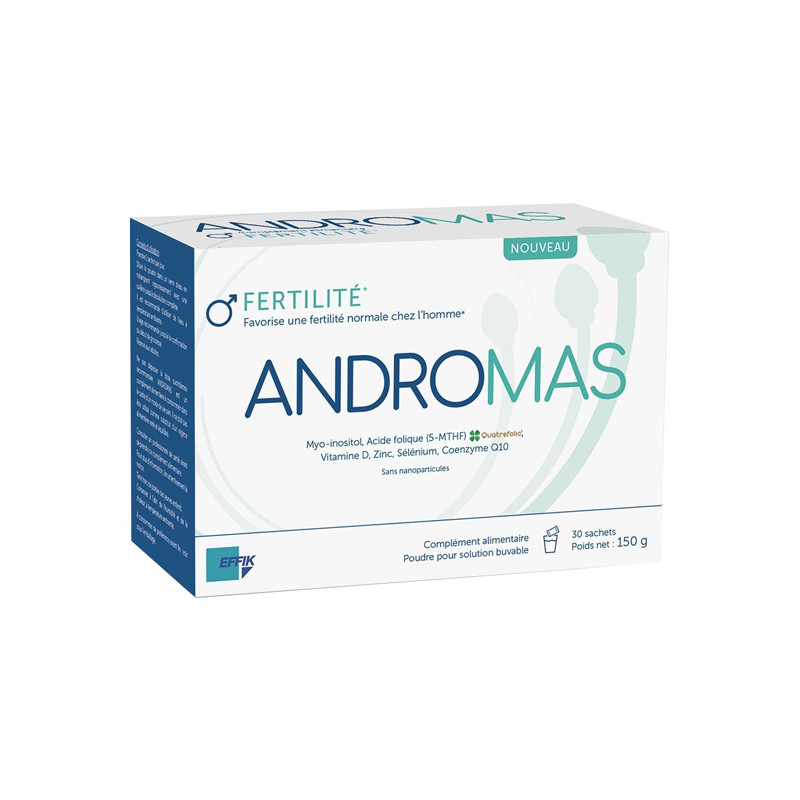 Effik Andromas Fertilité homme 30 sachets Effik Andromas Fertilité homme 30 sachets