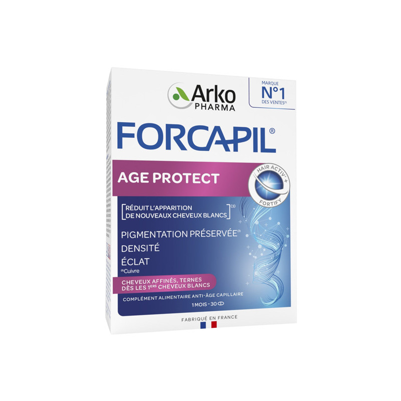 Arkopharma Forcapil Age Protect 30 comprimés Arkopharma Forcapil Age Protect 30 comprimés