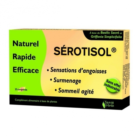 SV Sérotisol 20 comprimés