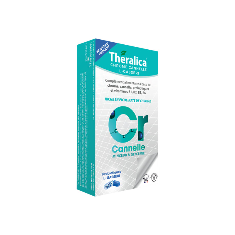 Théralica Chrome Cannelle 30 gélules Théralica Chrome Cannelle 30 gélules