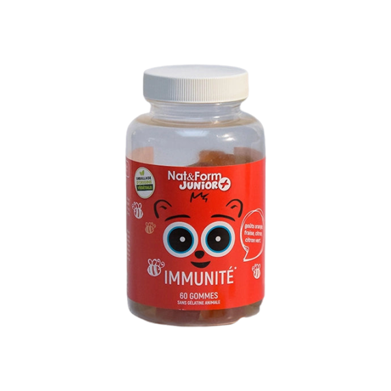 Nat&form Junior + Immunité 60 Gummies Nat&form Junior + Immunité 60 Gummies