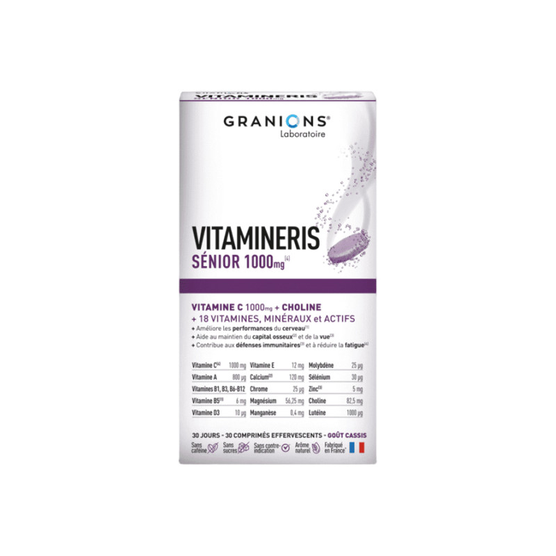Granions Vitamineris Sénior 1000mg 30 comprimés