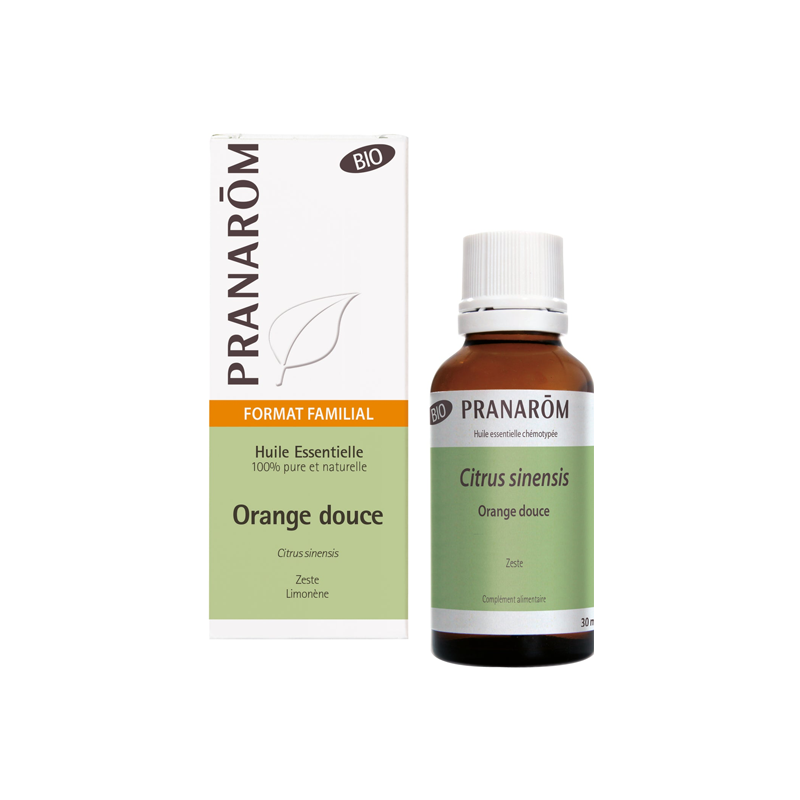 Pranarôm Orange douce huile essentielle bio 30ml