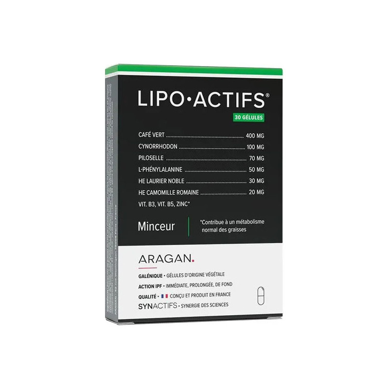 Aragan LipoActifs 30 gélules Aragan LipoActifs 30 gélules