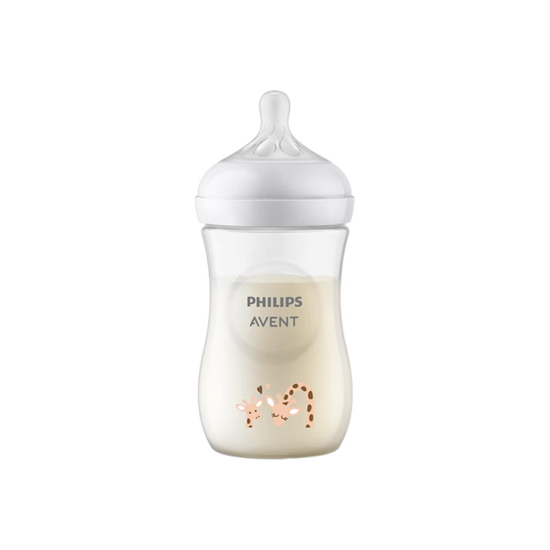 Philips Avent Natural response Biberon girafe 260ml Philips Avent Natural response Biberon girafe 260ml