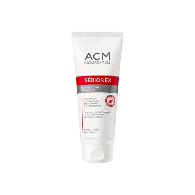 ACM Sébionex Gel nettoyant 250ml ACM Sébionex Gel nettoyant 250ml