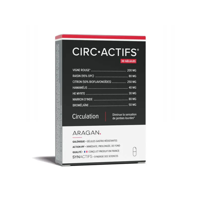 Aragan Synactifs CircActifs Circulation 30 gélules Aragan Synactifs CircActifs Circulation 30 gélules