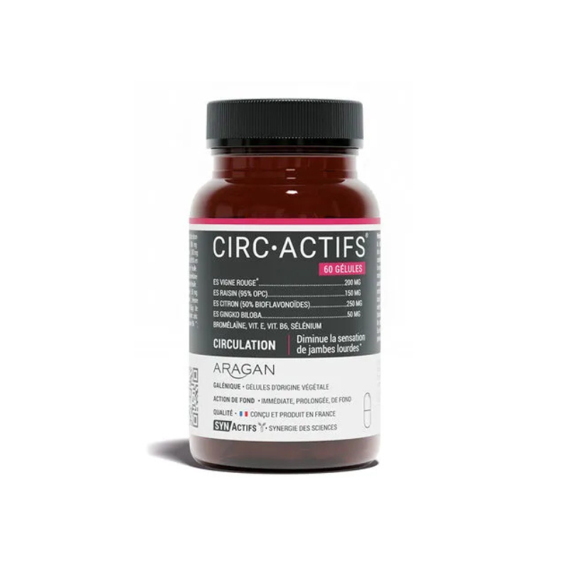 Aragan Synactifs CircActifs Circulation 60 Gélules Aragan Synactifs CircActifs Circulation 60 Gélules