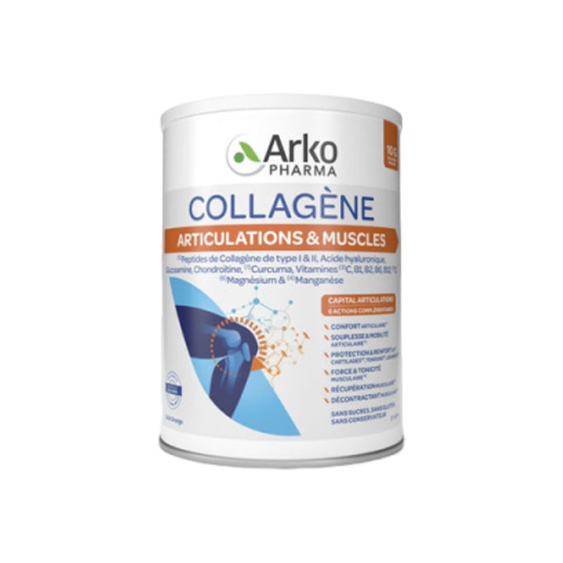Arkopharma Collagène articulation et muscles 260gr Arkopharma Collagène articulation et muscles 260gr