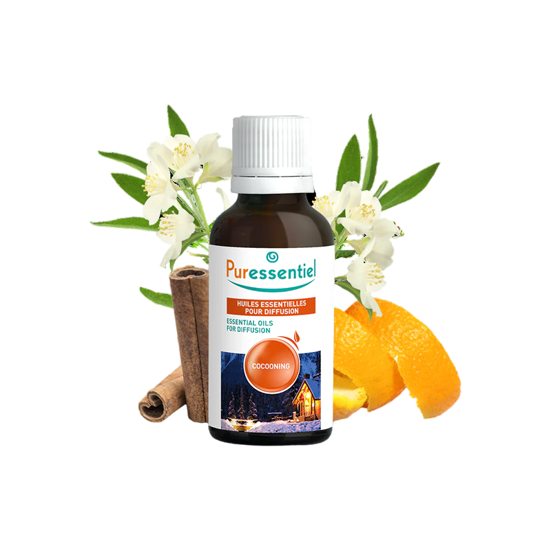 Puressentiel Huile Essentielle Diffuse Cocooning 30ml Puressentiel Huile Essentielle Diffuse Cocooning 30ml