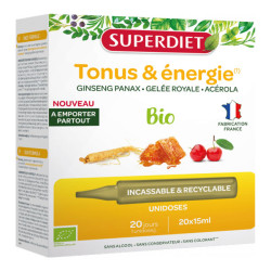 Superdiet Tonus & énergie 20 ampoules