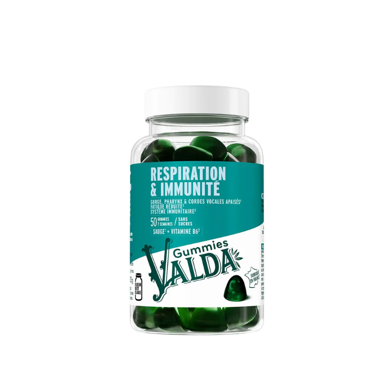 Valda Respiration & immunité 50 gummies