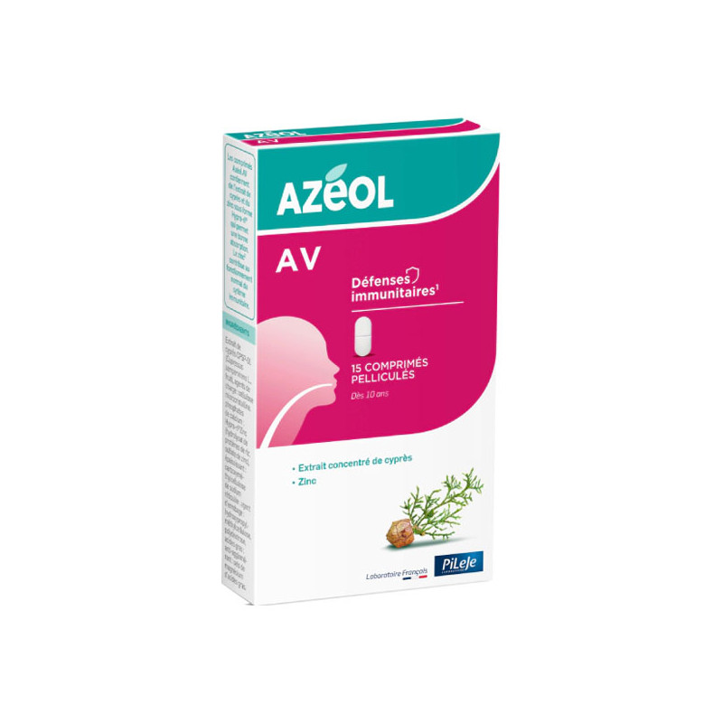 Pileje Azéol AV 15 comprimés pelliculés Pileje Azéol AV 15 comprimés pelliculés
