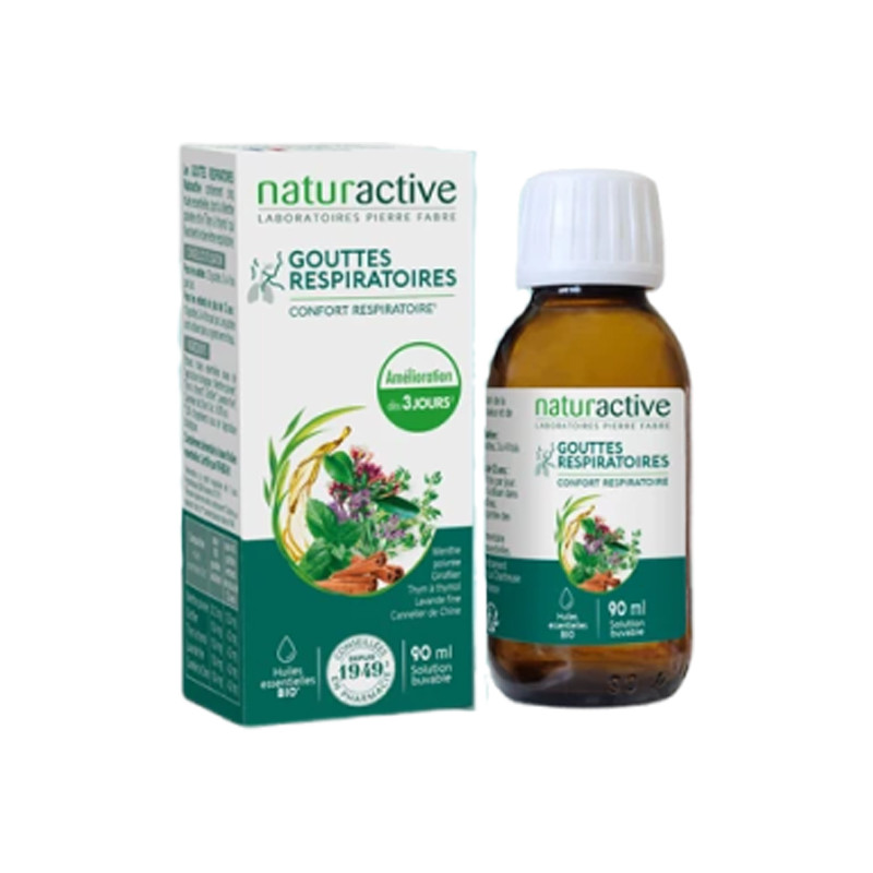 Naturactive Gouttes respiratoires 90ml