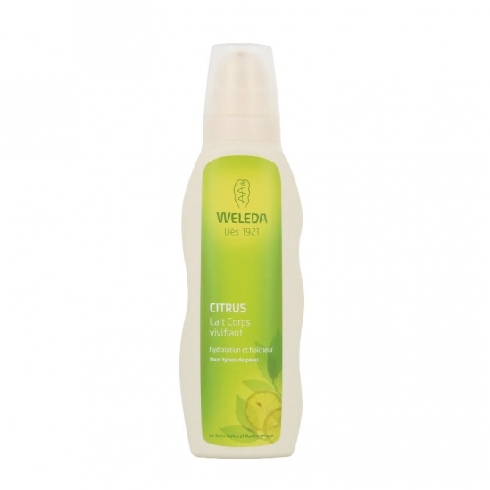 Weleda lait corps vivifiant au Citrus bio 200ML