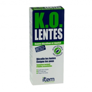 K.O. Lentes baume décolleur et répulsif 100ml