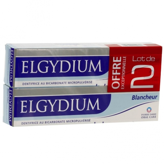 Elgydium dentifrice blancheur duo 75 ml