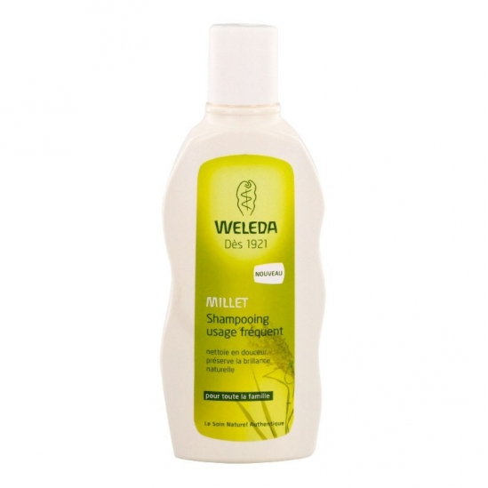 Weleda capillaire shampooing usage fréquent Millet 190 ml