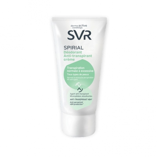 SVR spirial crème antitranspirante 50ml