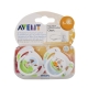 Avent sucettes orthodontiques classic animaux 6/18 mois, 2 unités