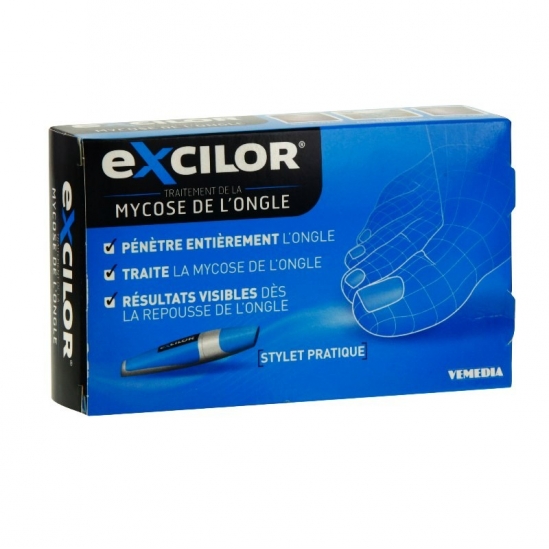 Excilor traitement mycose de l'ongle stylet 400 applications